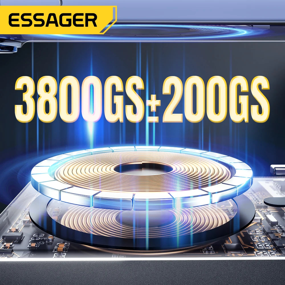 Essager-Batterie externe magnétique sans fil mince, 20W, 5000mAh, charge rapide, portable, Magsafe, iPhone 16, 15, 14, 13